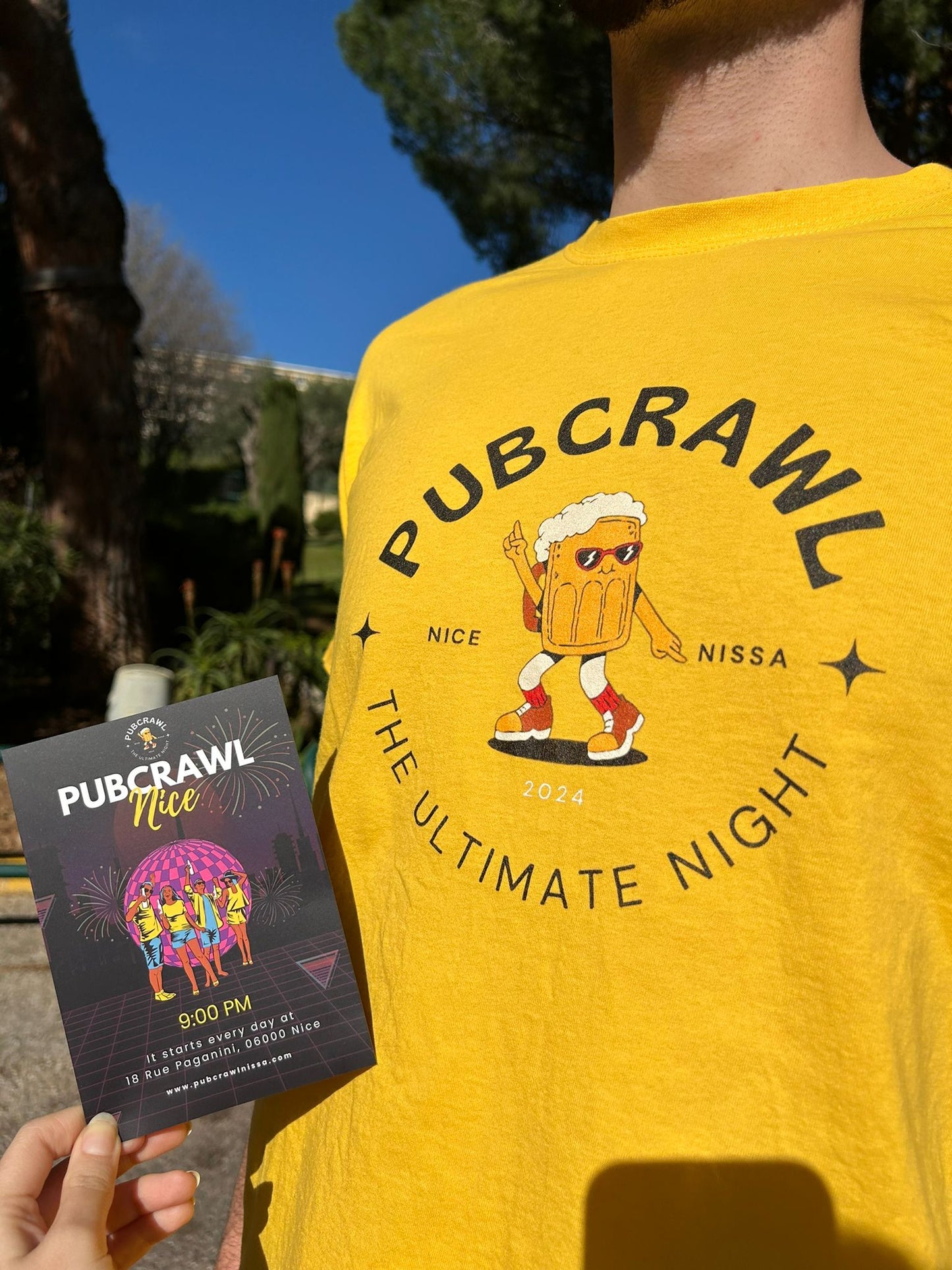 Tee-Shirt - Pub Crawl Nissa Nice