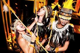 Halloween party in Cannes with costumes and themed nightlife on the French Riviera