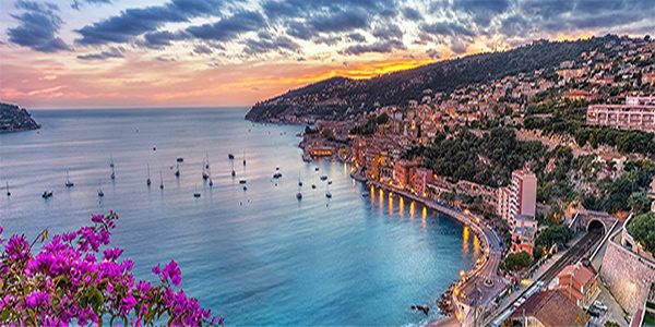Luxury lifestyle on the French Riviera in Nice with elegant bars and exclusive venues