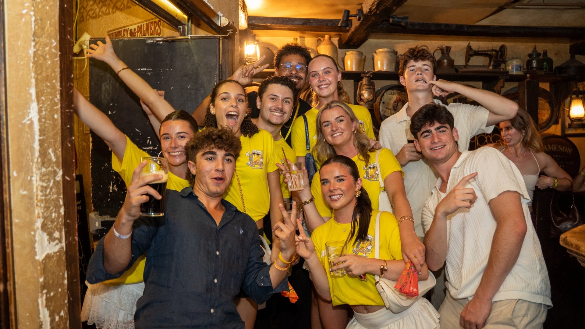 YELLOW PUB CRAWL NICE