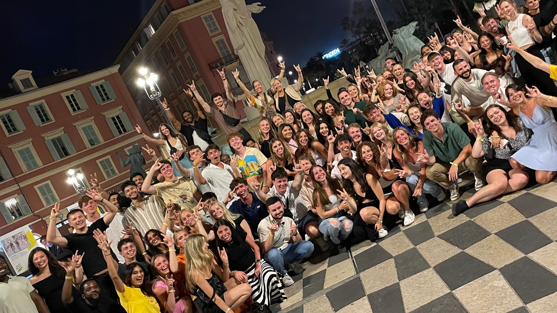 Lively bars visited during the Nice Bar Crawl Orange creating a high energy nightlife experience in Nice