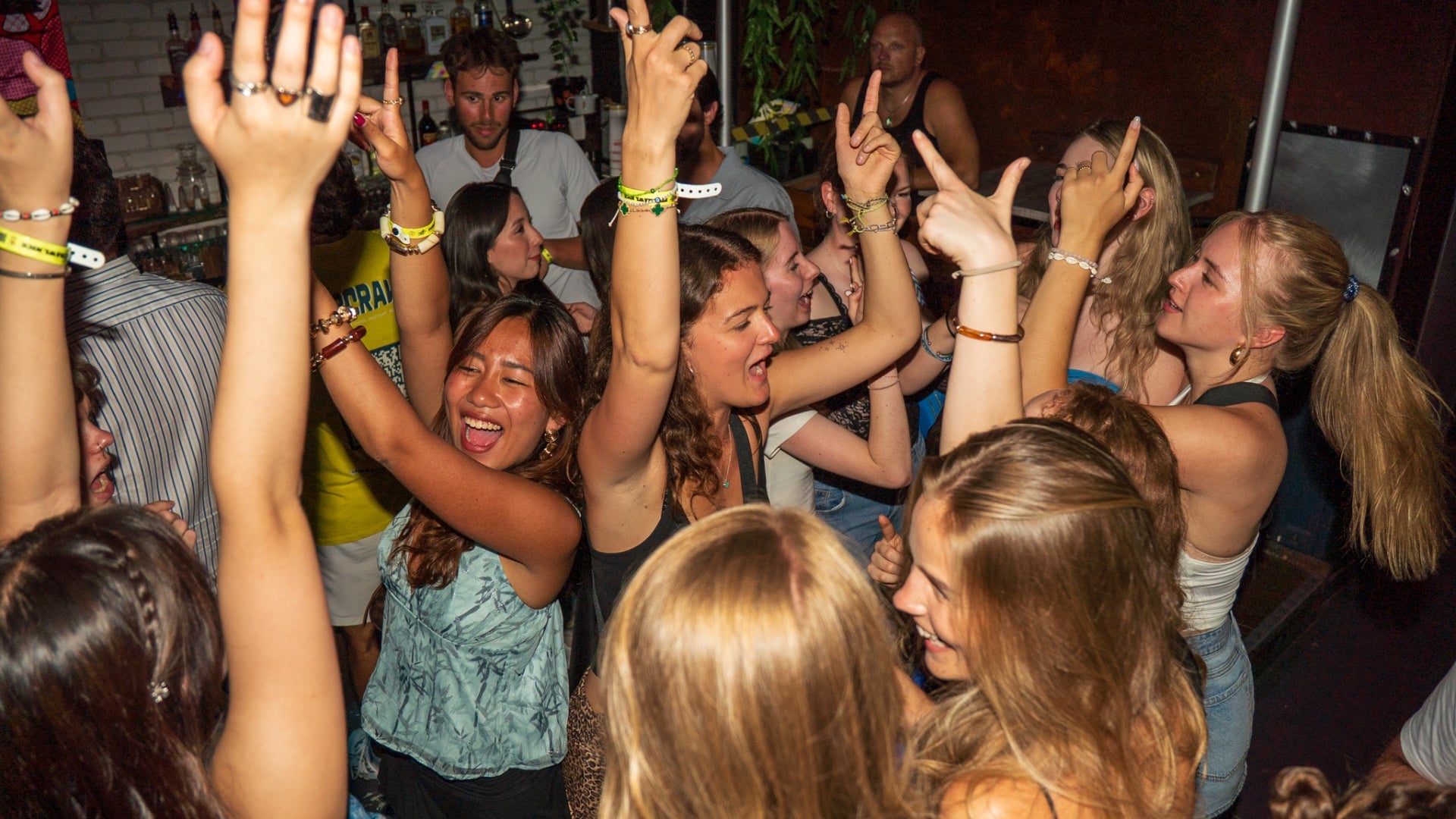 Nice Pub Crawl party night in Nice with drinks music and an energetic nightlife atmosphere